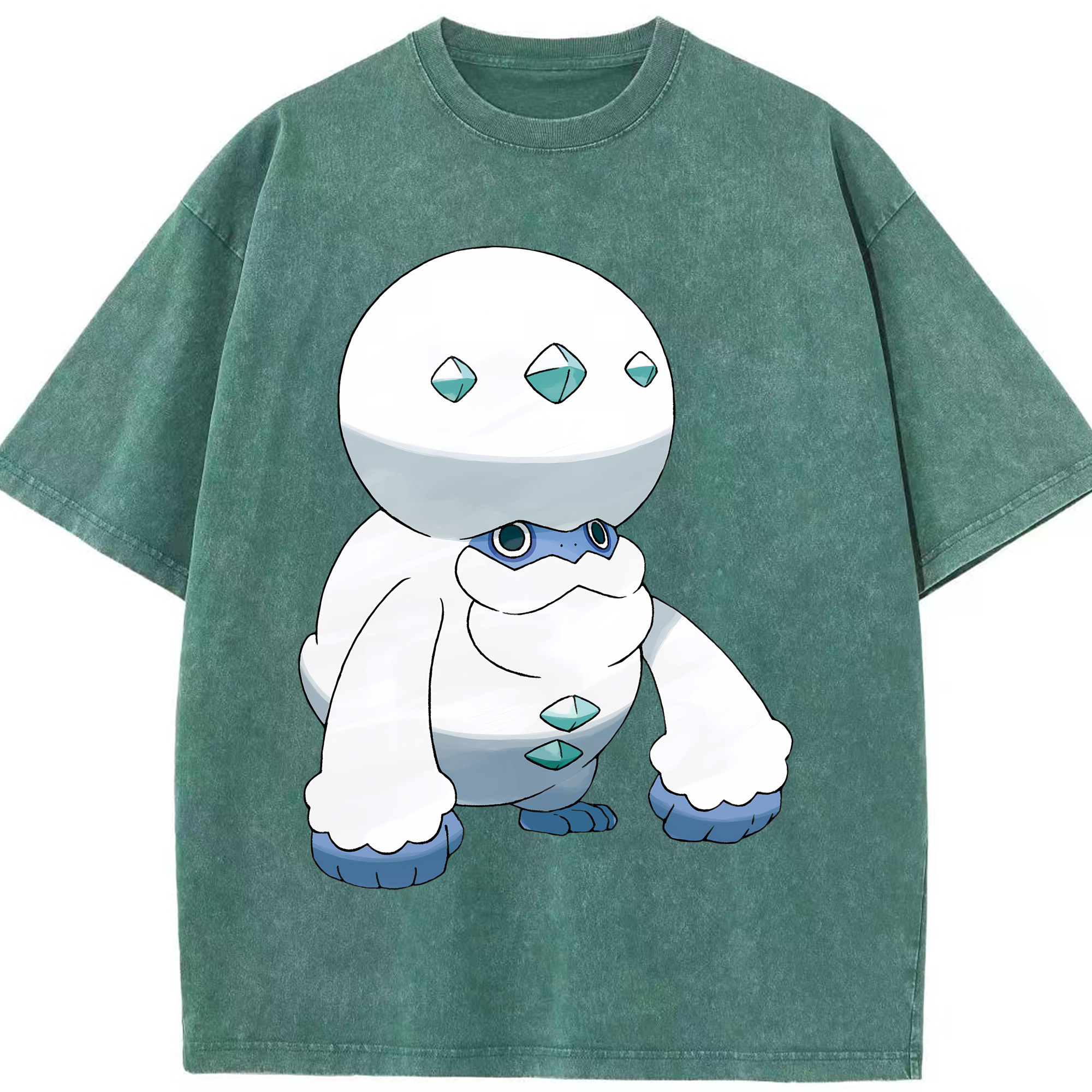 （画像用） ポケットモンスター Pokémon 綿100% ヴィンテージ風 半袖Tシャツ（フロントプリント）